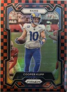 Cooper Kupp [Black Red Checker] #165
