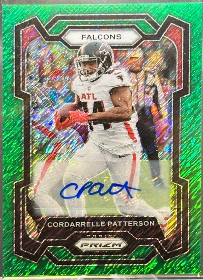 Cordarrelle Patterson [Autograph Green Shimmer] #12