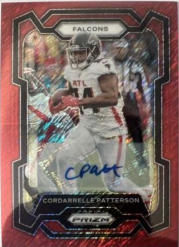 Cordarrelle Patterson [Autograph Red Shimmer] #12