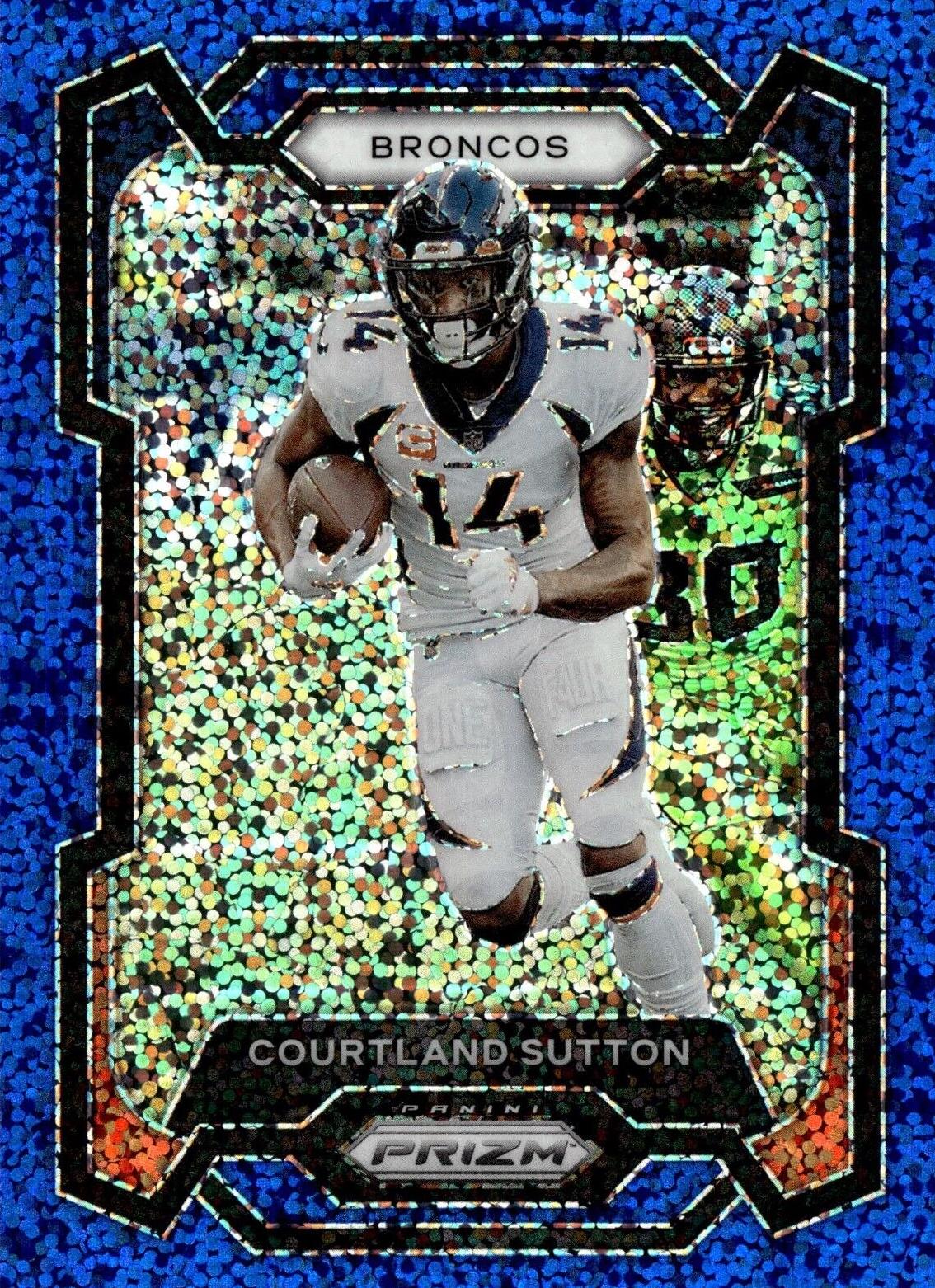Courtland Sutton [Blue Sparkle] #85