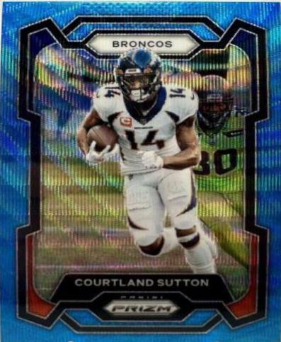 Courtland Sutton [Blue Wave] #85