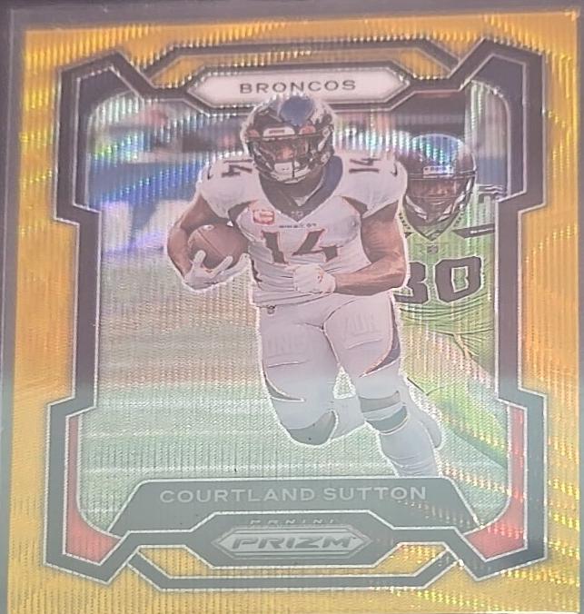 Courtland Sutton [Gold Wave] #85