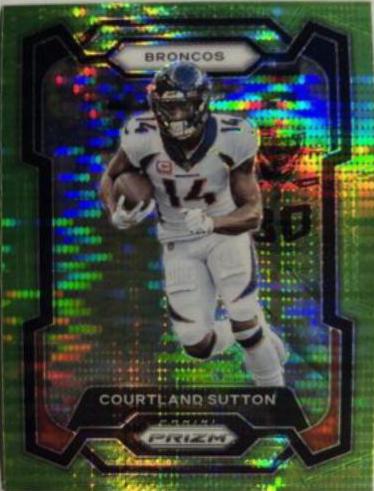 Courtland Sutton [Neon Green Pulsar] #85