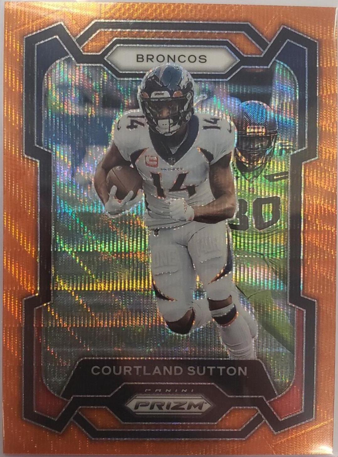 Courtland Sutton [Orange Wave] #85
