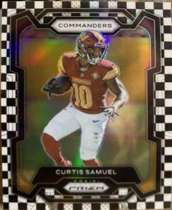 Curtis Samuel [Black White Checker] #294