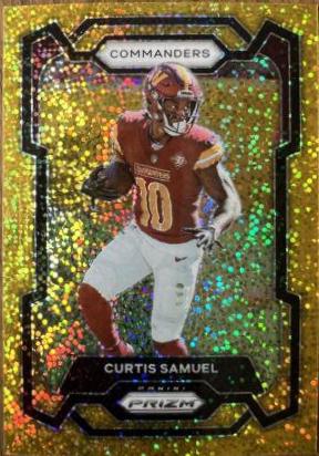 Curtis Samuel [Gold Sparkle] #294