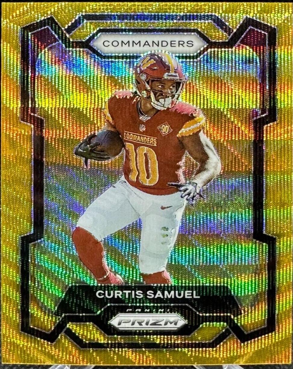 Curtis Samuel [Gold Wave] #294