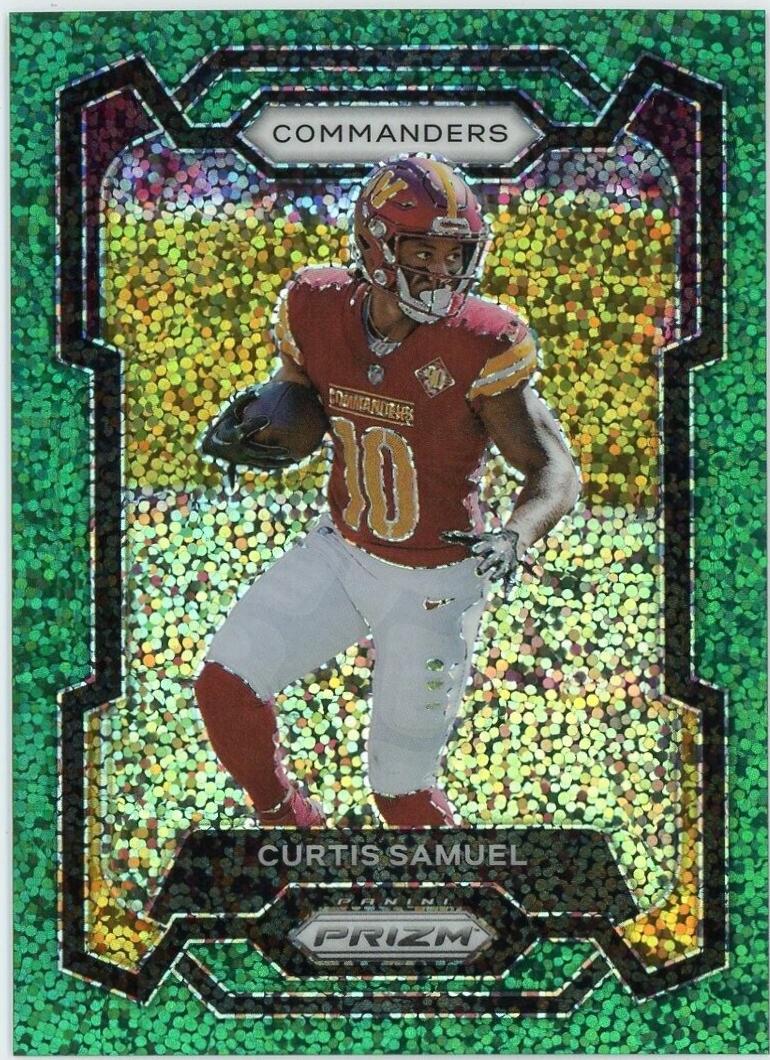 Curtis Samuel [Green Sparkle] #294