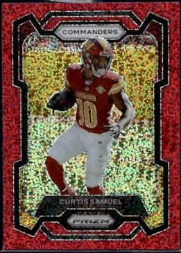 Curtis Samuel [Red Sparkle] #294