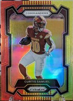 Curtis Samuel [Red Yellow] #294