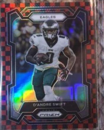 D'Andre Swift [Black Red Checker] #237