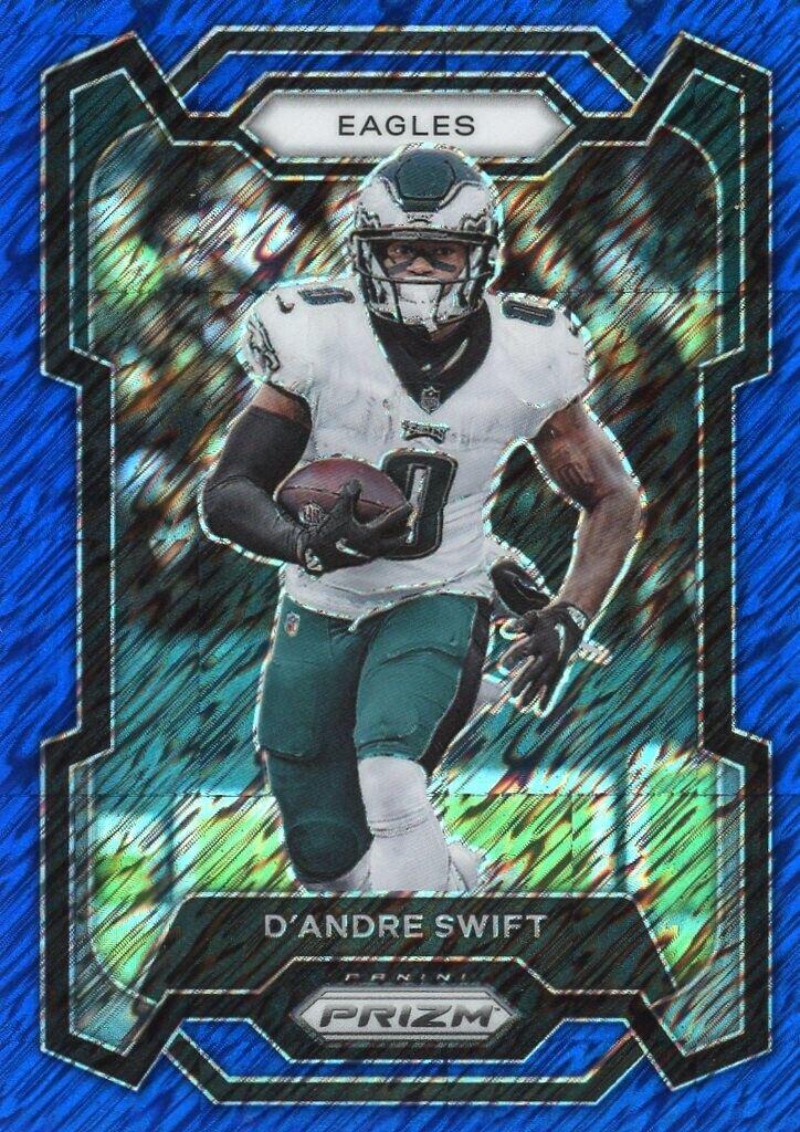 D'Andre Swift [Blue Shimmer] #237