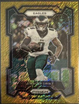 D'Andre Swift [Gold Shimmer] #237