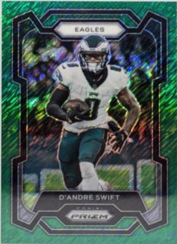 D'Andre Swift [Green Shimmer] #237