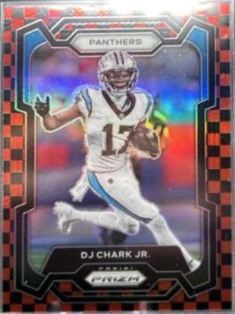 DJ Chark Jr. [Black Red Checker] #41