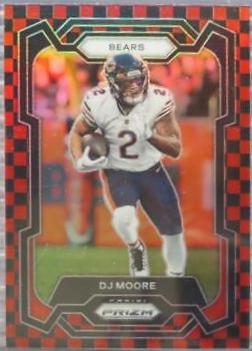 DJ Moore [Black Red Checker] #47
