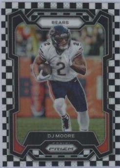 DJ Moore [Black White Checker] #47