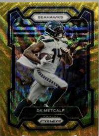DK Metcalf [Gold Wave] #257