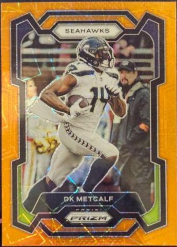 DK Metcalf [Orange Ice] #257