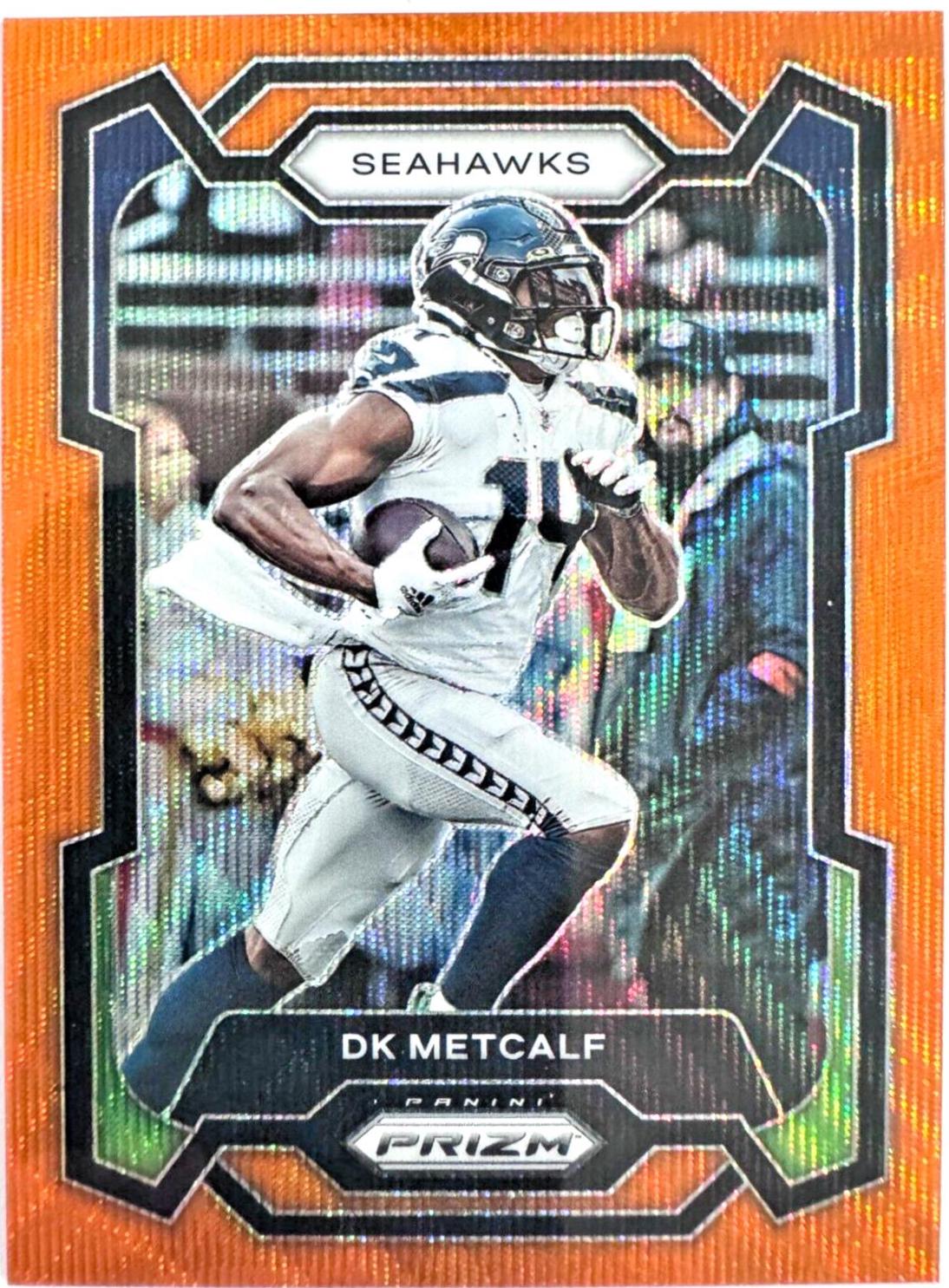 DK Metcalf [Orange Wave] #257