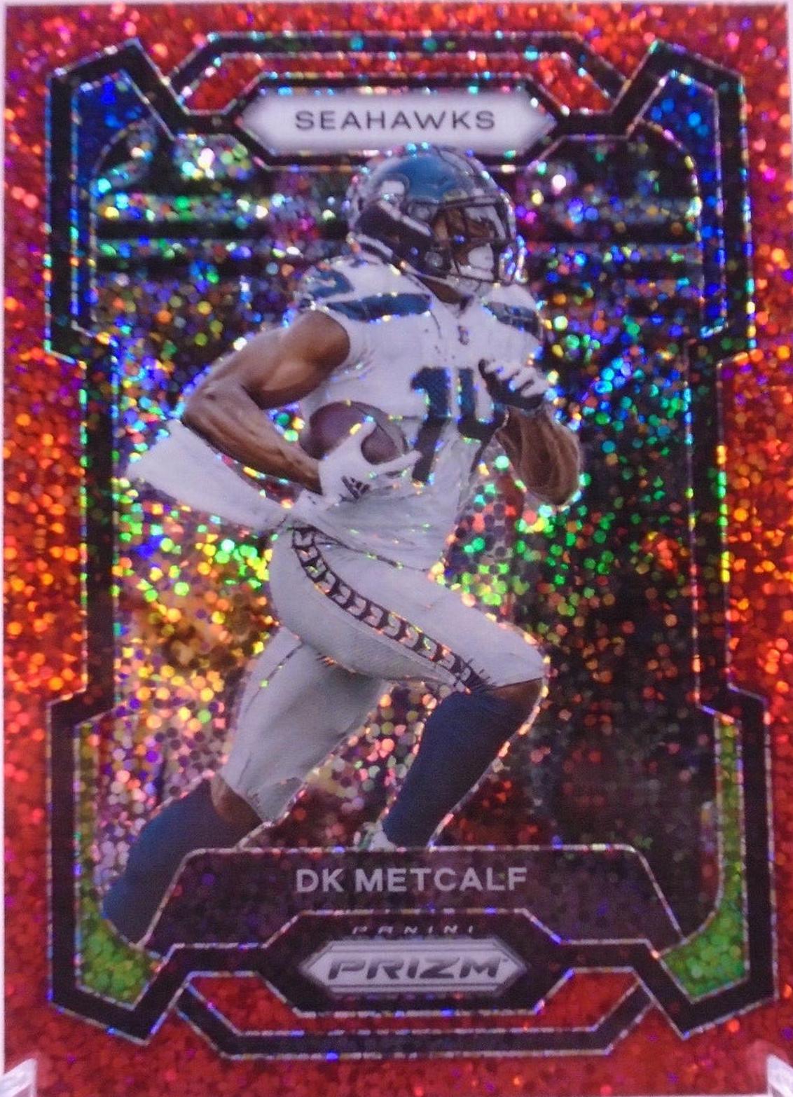 DK Metcalf [Red Sparkle] #257
