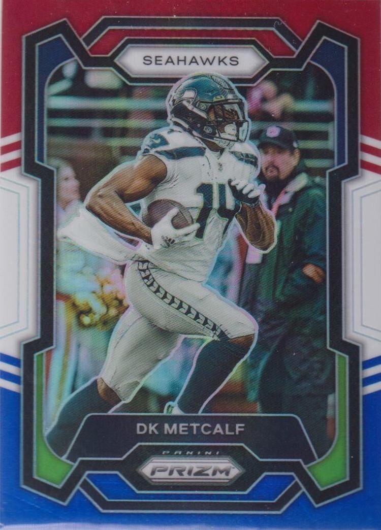 DK Metcalf [Red White Blue] #257
