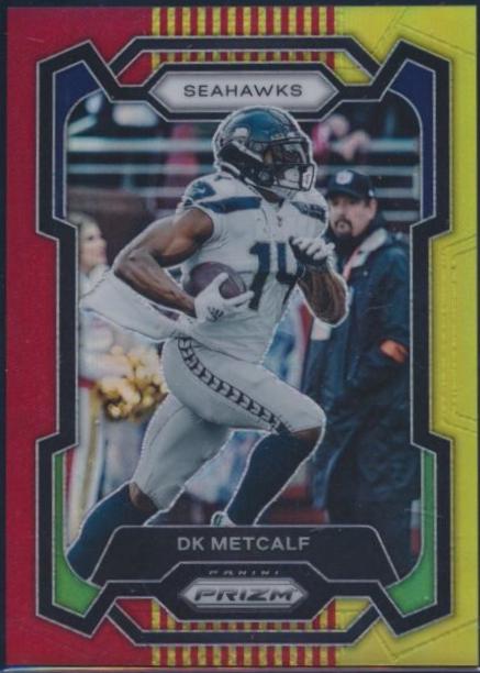 DK Metcalf [Red Yellow] #257