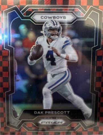Dak Prescott [Black Red Checker] #73