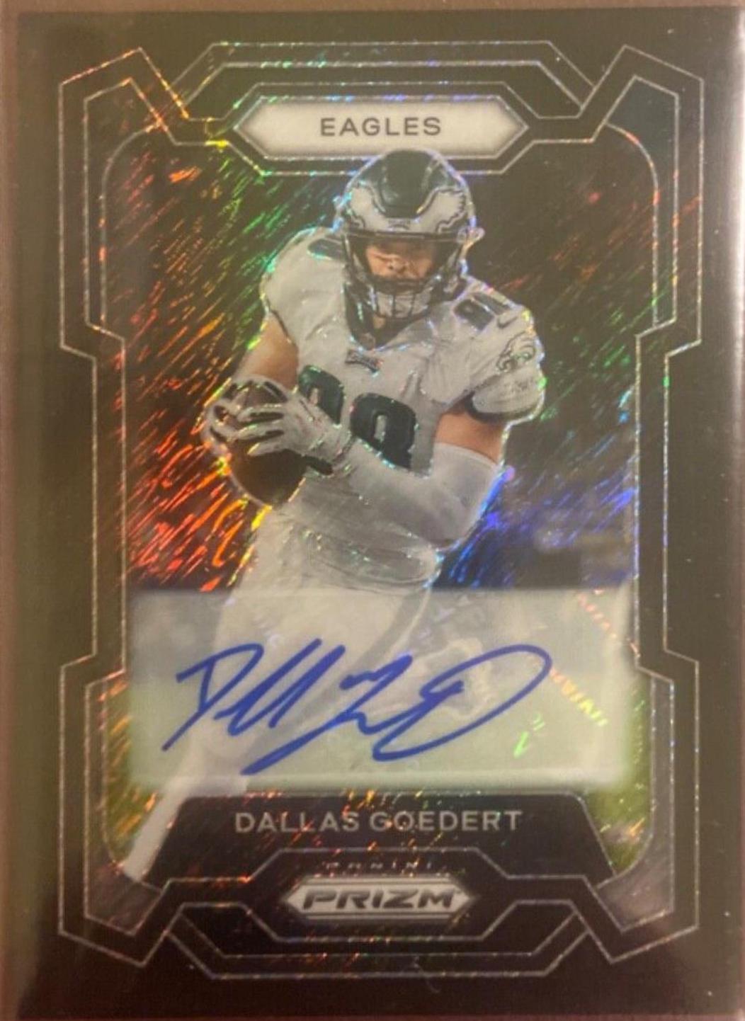 Dallas Goedert [Autograph Black Shimmer] #238