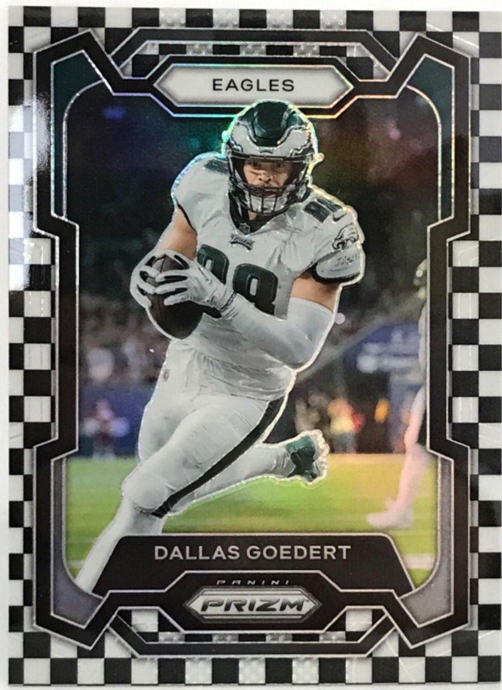 Dallas Goedert [Black White Checker] #238