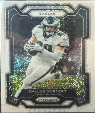 Dallas Goedert [White Sparkle] #238