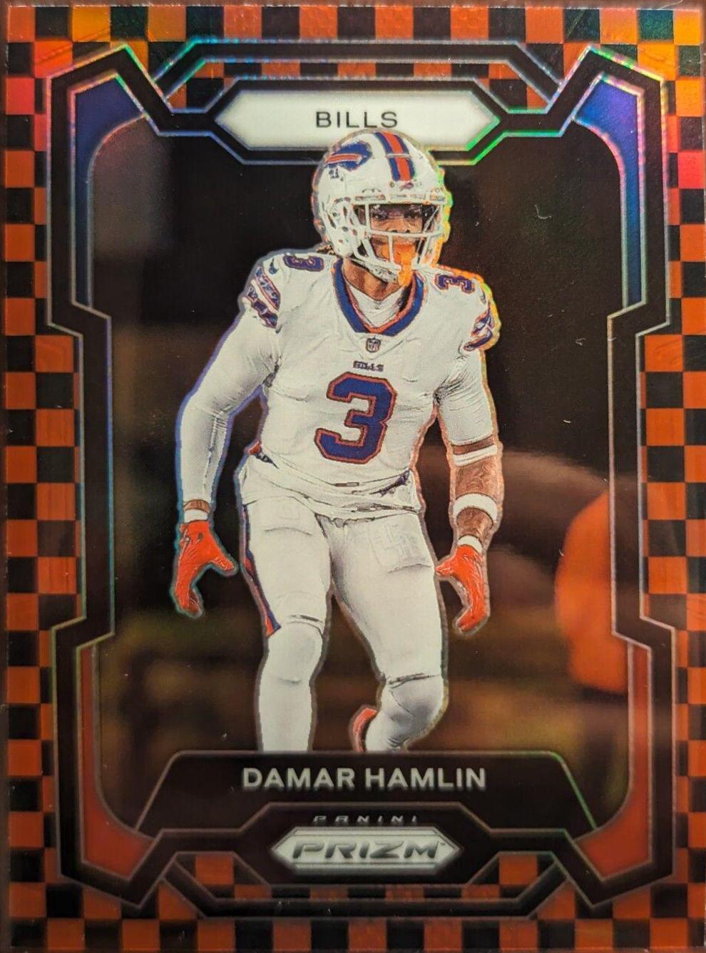 Damar Hamlin [Black Red Checker] #27