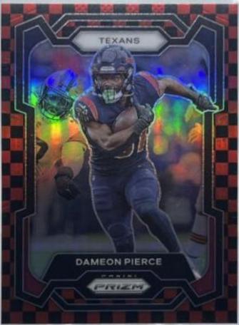 Dameon Pierce [Black Red Checker] #116