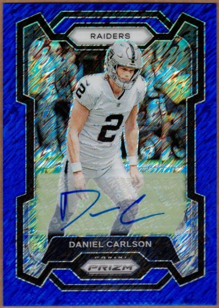 Daniel Carlson [Autograph Blue Shimmer] #173