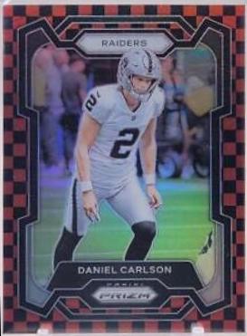 Daniel Carlson [Black Red Checker] #173