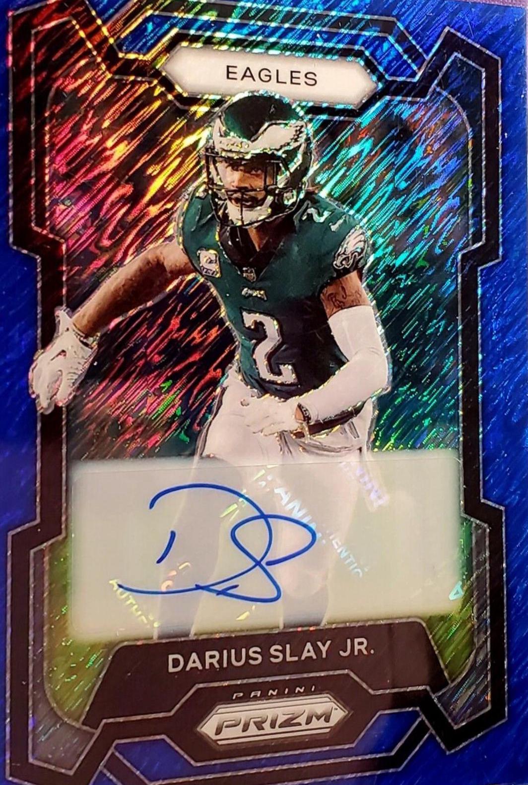 Darius Slay Jr. [Autograph Blue Shimmer] #239