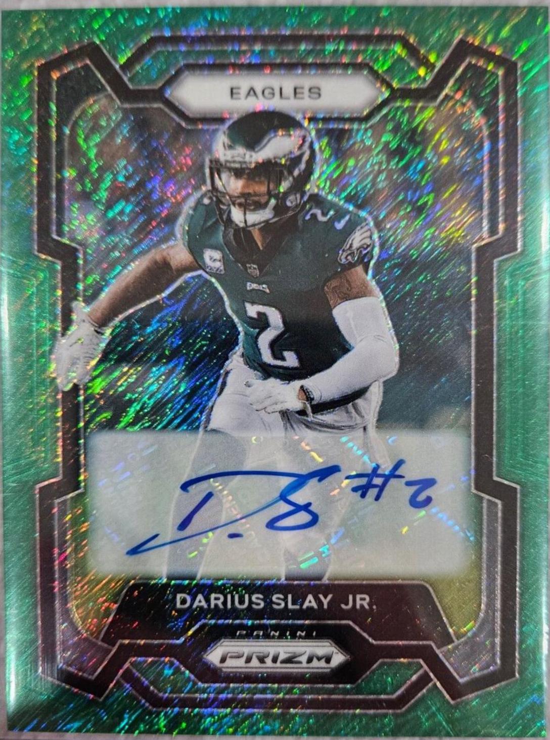 Darius Slay Jr. [Autograph Green Shimmer] #239