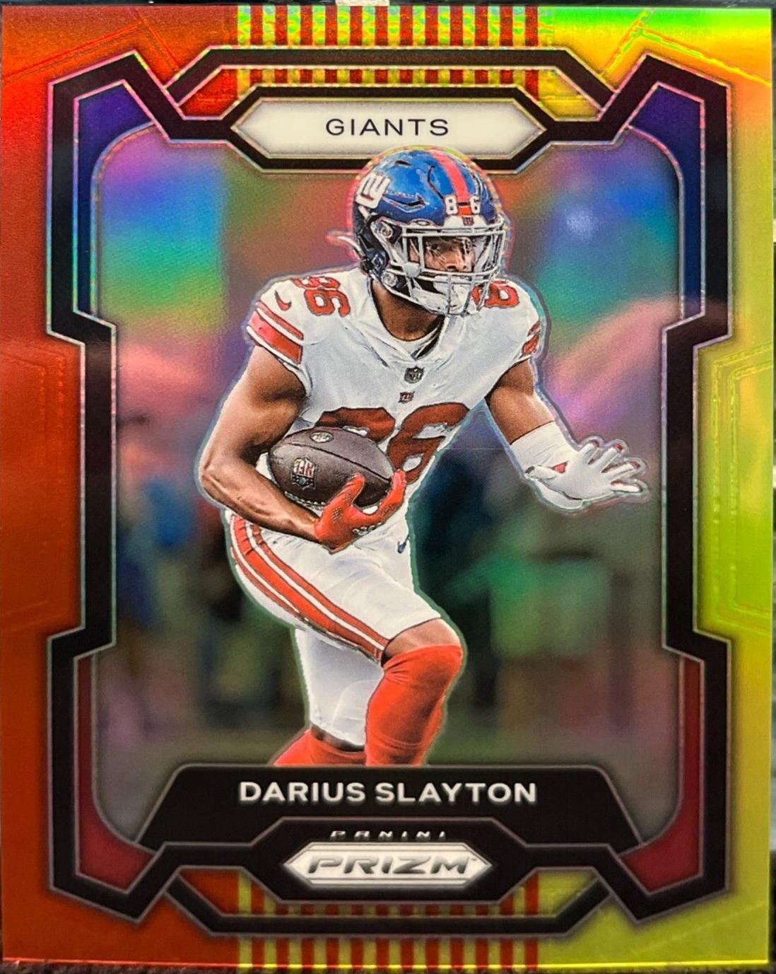 Darius Slayton [Red Yellow] #220