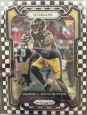 Darnell Washington [Black White Checker] #384