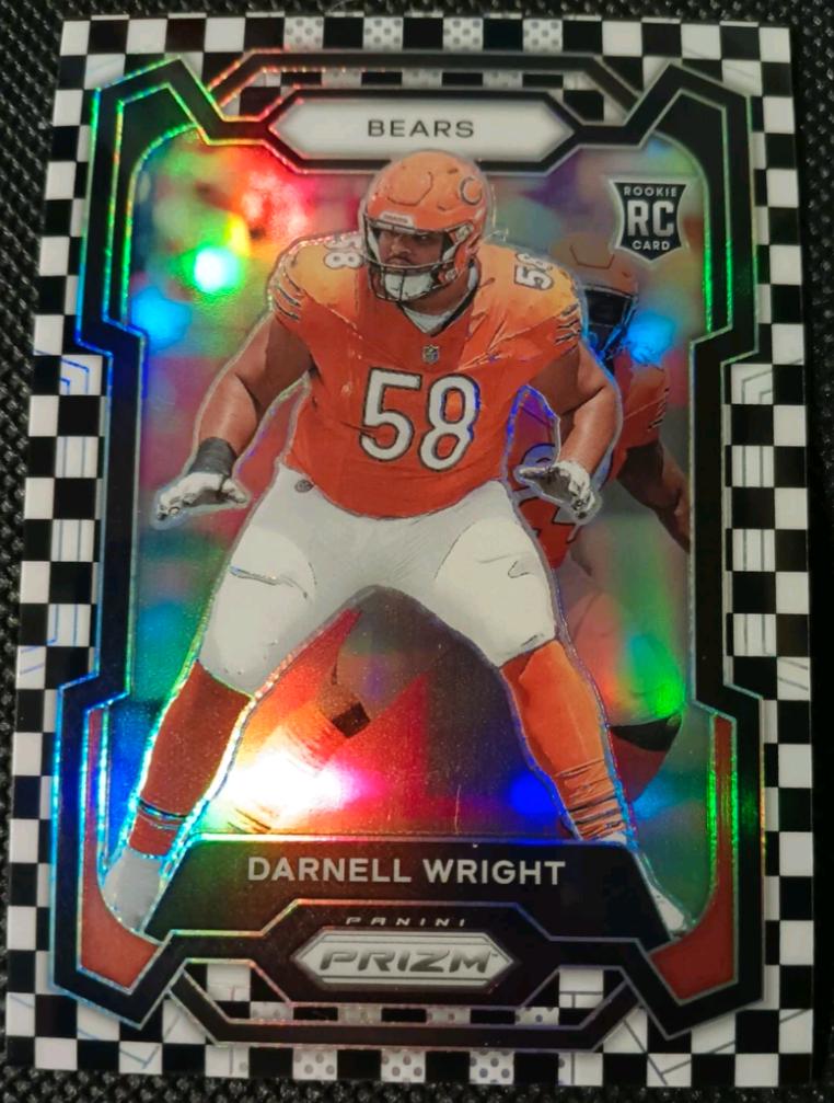 Darnell Wright [Black White Checker] #313