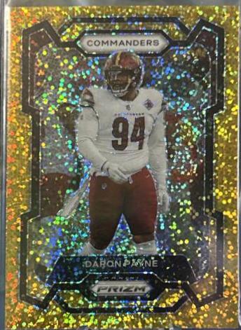 Daron Payne [Gold Sparkle] #295