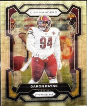 Daron Payne [Gold Vinyl] #295