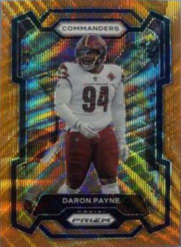 Daron Payne [Orange Wave] #295