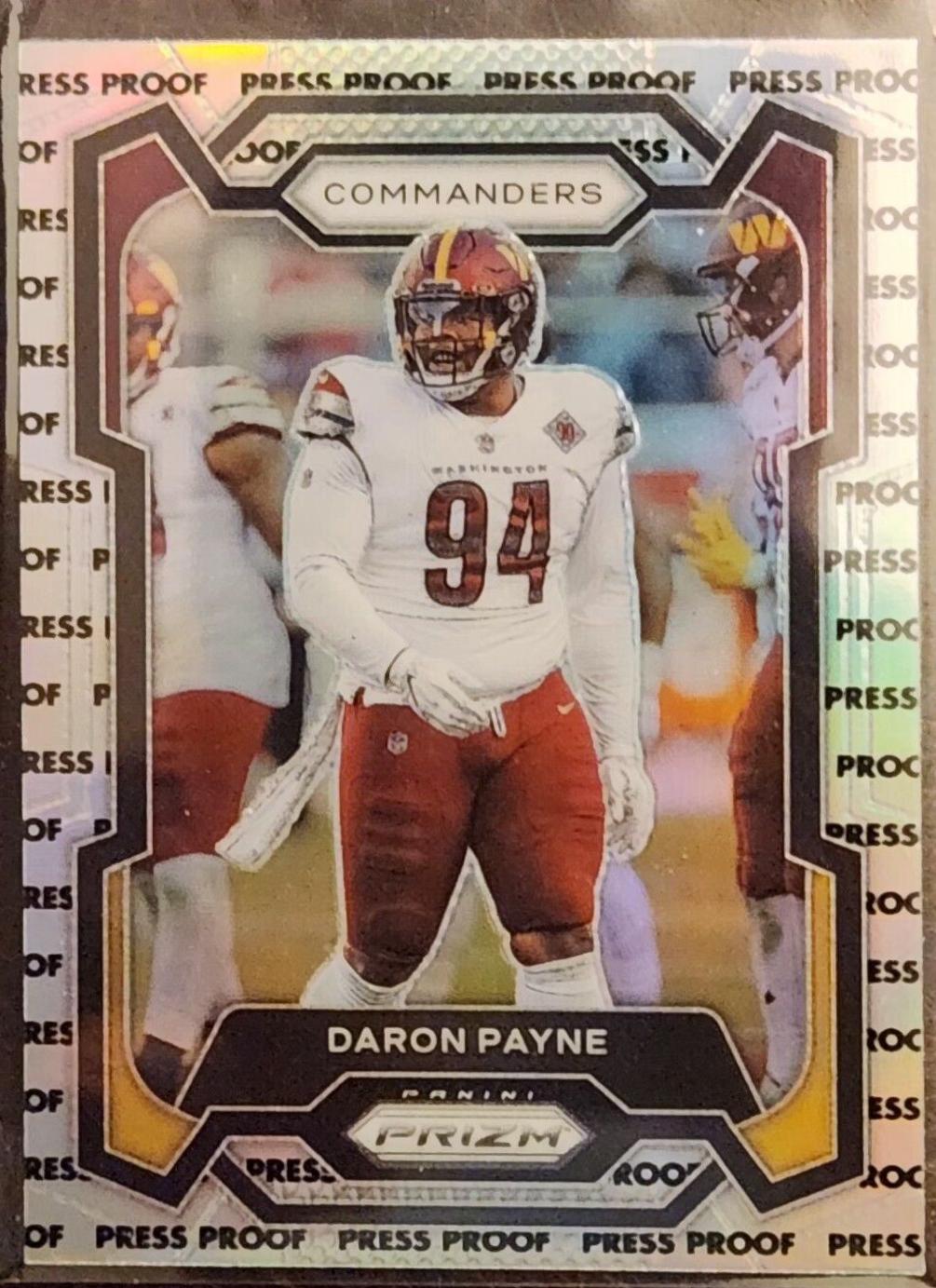 Daron Payne [Press Proof] #295