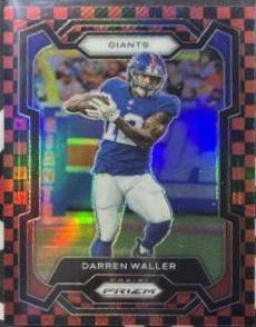 Darren Waller [Black Red Checker] #221