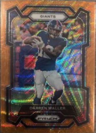 Darren Waller [Orange Wave] #221
