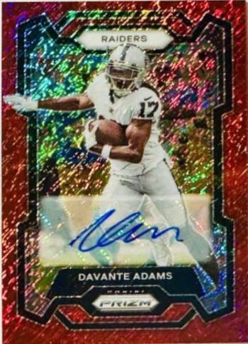 Davante Adams [Autograph Red Shimmer] #174