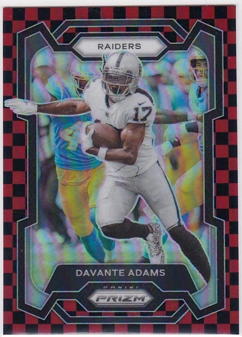 Davante Adams [Black Red Checker] #174
