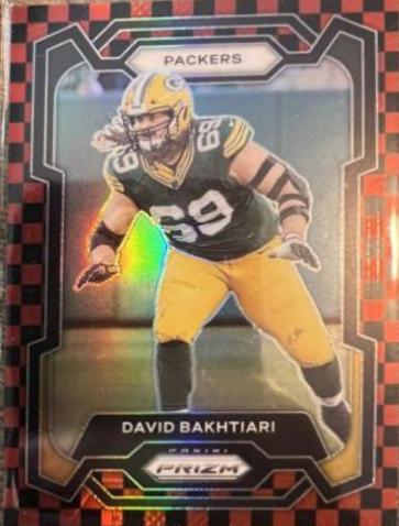 David Bakhtiari [Black Red Checker] #108