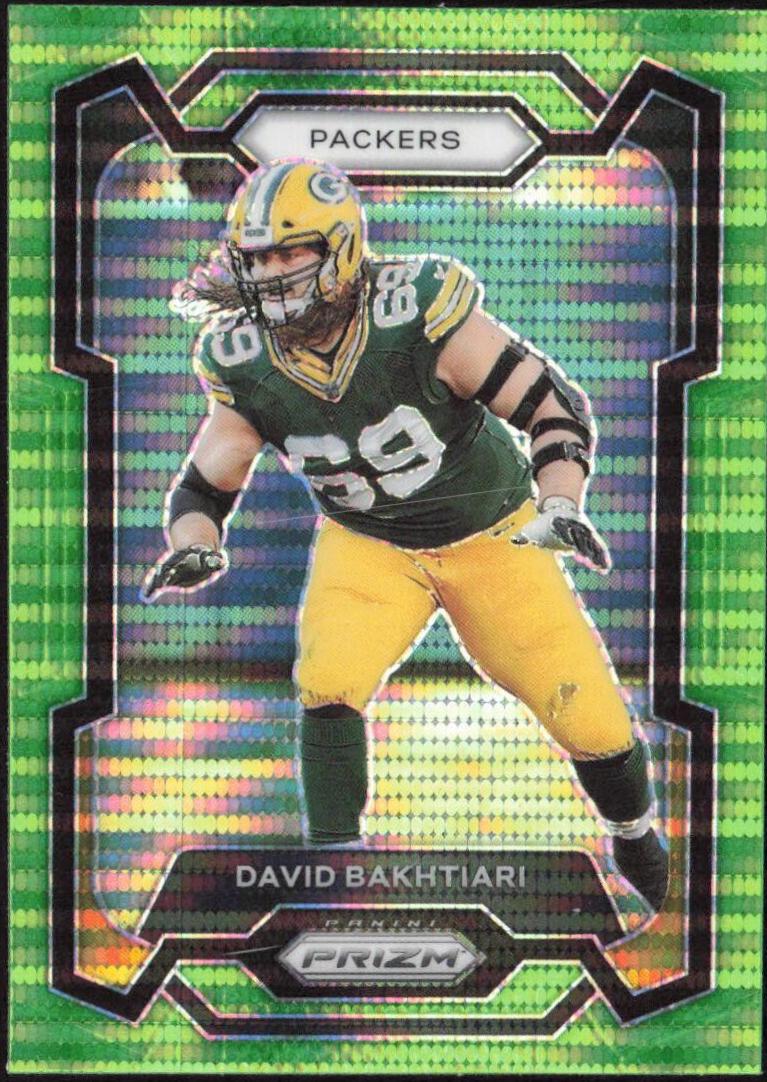 David Bakhtiari [Neon Green Pulsar] #108